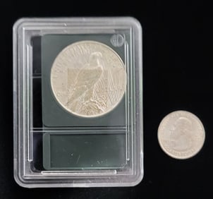 1925 Peace Silver dollar