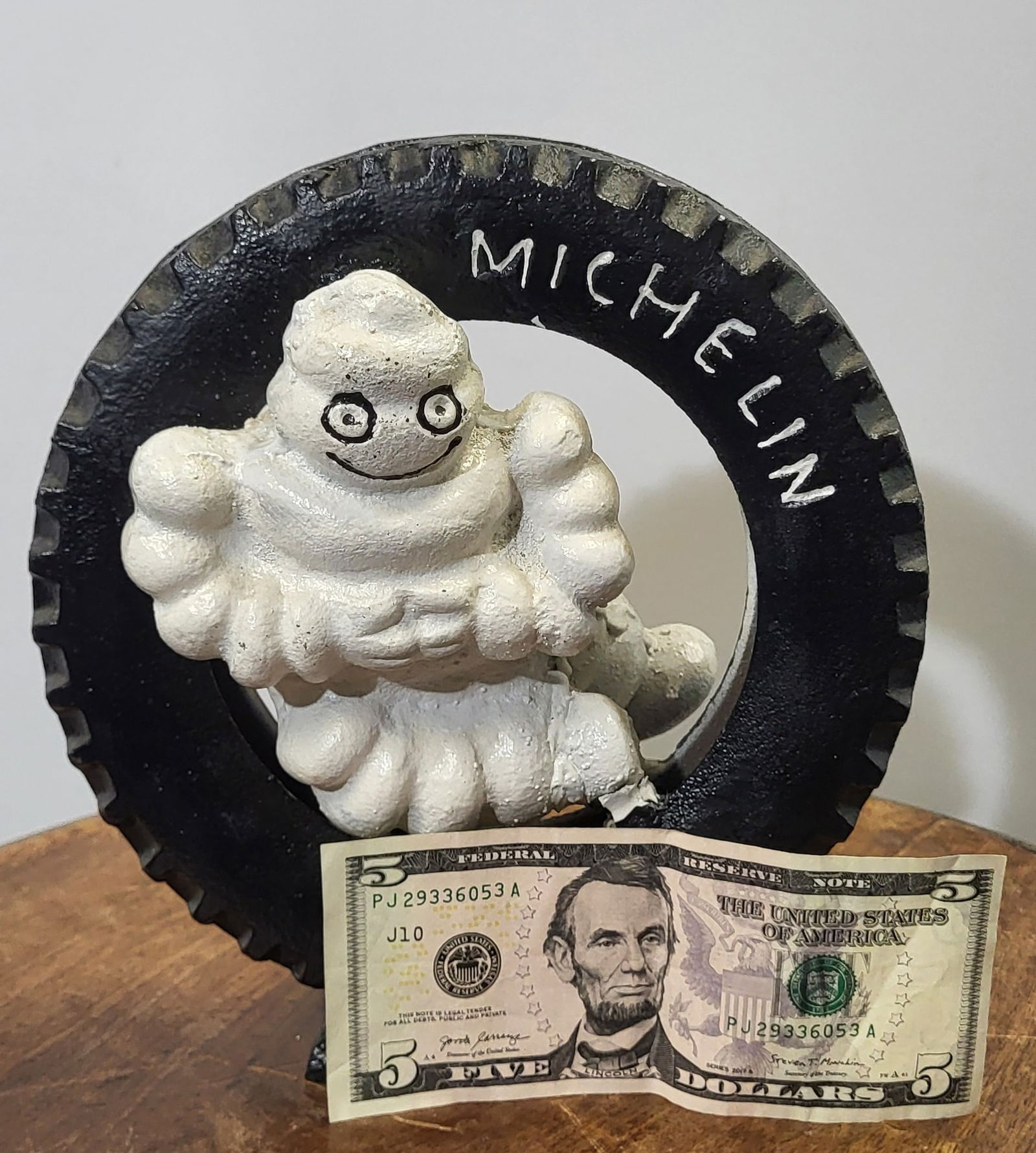 Bibendum The Michelin Man Standing Advertisement (1 of 4)