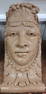 Tan Female Corbel Head
