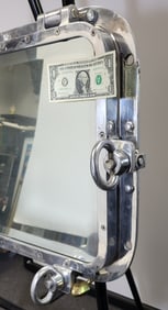 Polished Aluminium Nautical Mirror