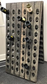Large 120 Champagne Bottle Riddling Rack
