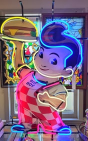 Big Boy Neon Sign.