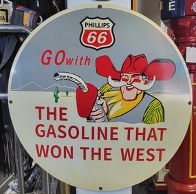 Phillips 66, Gas Station Sign
