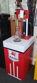 Mobil Oil Pump Display