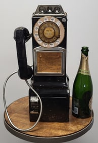 Mid Century Bell System Rotary Pay Phone
