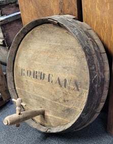 French Wine Keg End