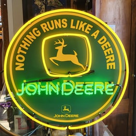 John Deere Neon Sign
