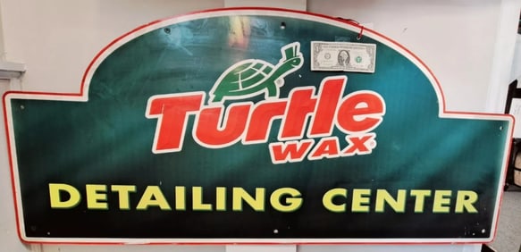 Turtle Wax Detailing Center Sign