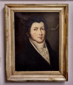 English School Portrait of Lord Stanley. Thonet Brox New York 1816