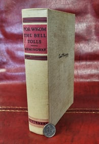 Ernest Hemingway For Whom The Bell Tolls First Edition 1st Ed. Scribner's A 1940