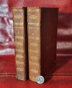The Dramatic Works of William Shakespeare. 2 Volumes. 1833