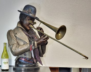 "Slide Trombonist" Minstrel Limited Series by a Matthews 45 of 100.