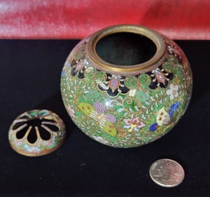 Japanese Meji Footed Incense Burner