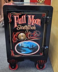 Large Victorian Iron Safe