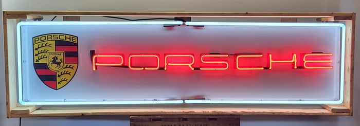 Porsche Dealer Neon Sign