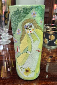 Ceramic vase by Jane Peiser