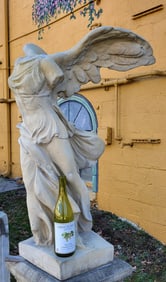 Winged Victory of Samothrace. 41" H x 27" W x 24" D