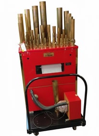 Tangley Calliophone Calliope model CA43 with brass pipes. In great working condition with no known