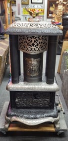 American Beauty Cast Iron Stove (No. 25). 45" H x 29" W x 24" D
