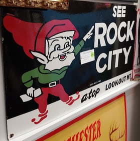 See Rock City atop Lookout Mountain with elf