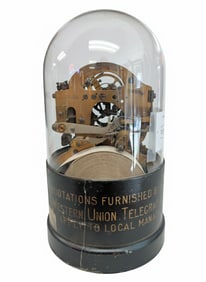 Original Edison Stock Ticker machine