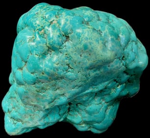 Large Specimen Blue-Green Naturally Formed Turquoise Nugget