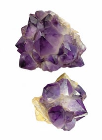 2) Cluster of Amethyst Crystal Formations.