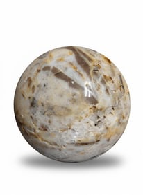 Black & White Stone Spheres. 5"