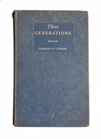 Cansler, Charles W. (1939). Africana Literature-Rare. Three Generations: Story of a Colored Family