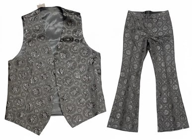 SDavis, Jr. 2-Pc Formal Outfit. Vest & Trouser (Sm).
