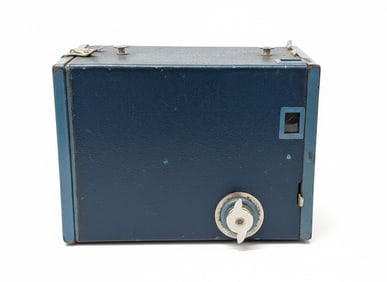 Kodak No 2 Brownie Model F Camera from Anticapated Time Period (1924-1933). 4"H x 5.5"W x 3"D.