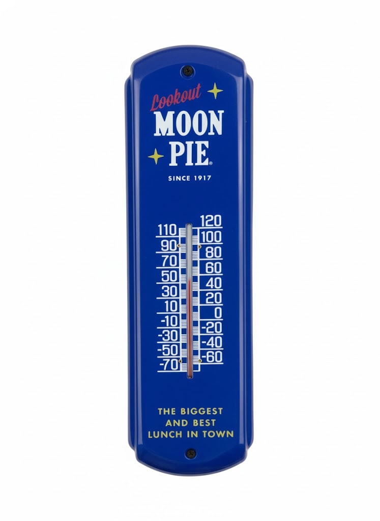 Moon Pie Advertising Thermometer 16" x 5": Moon Pie Advertising Thermometer 16" x 5"
