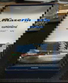 Maserin Miniture Multi-Tool Knife Clearly Labeled and Displayed (Made in Italy) in Display Box.