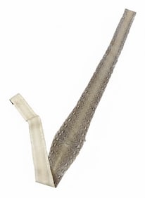 6.5 Foot Snake Genuine Natural Snake Skin. 6'5" x 5" Width