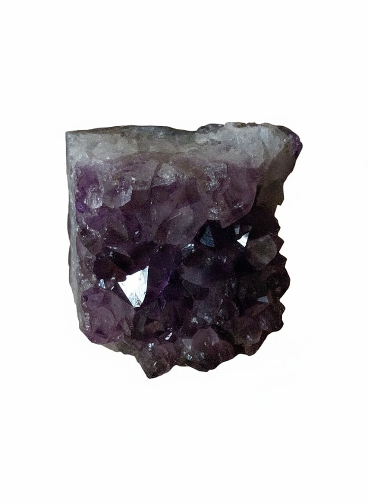 Amethyst Crystal Cluster Stands About 4": Amethyst Crystal Stands About 4"