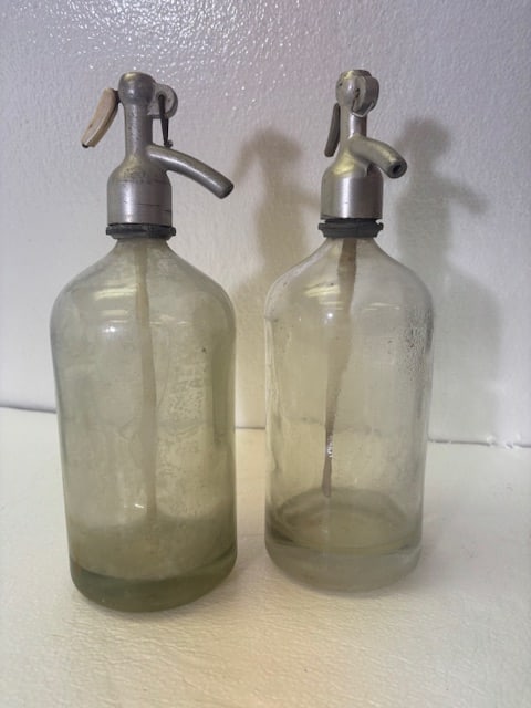 Pair of Vintage Seltzer Bottles (1 of 5)