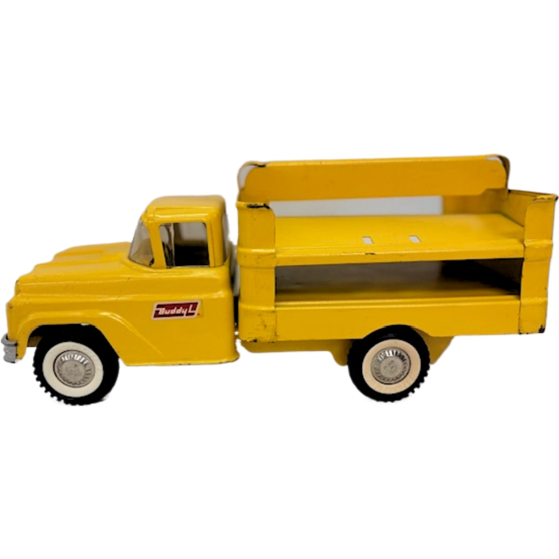Vintage Yellow Buddy L Pressed Steel Truck (1 of 7)
