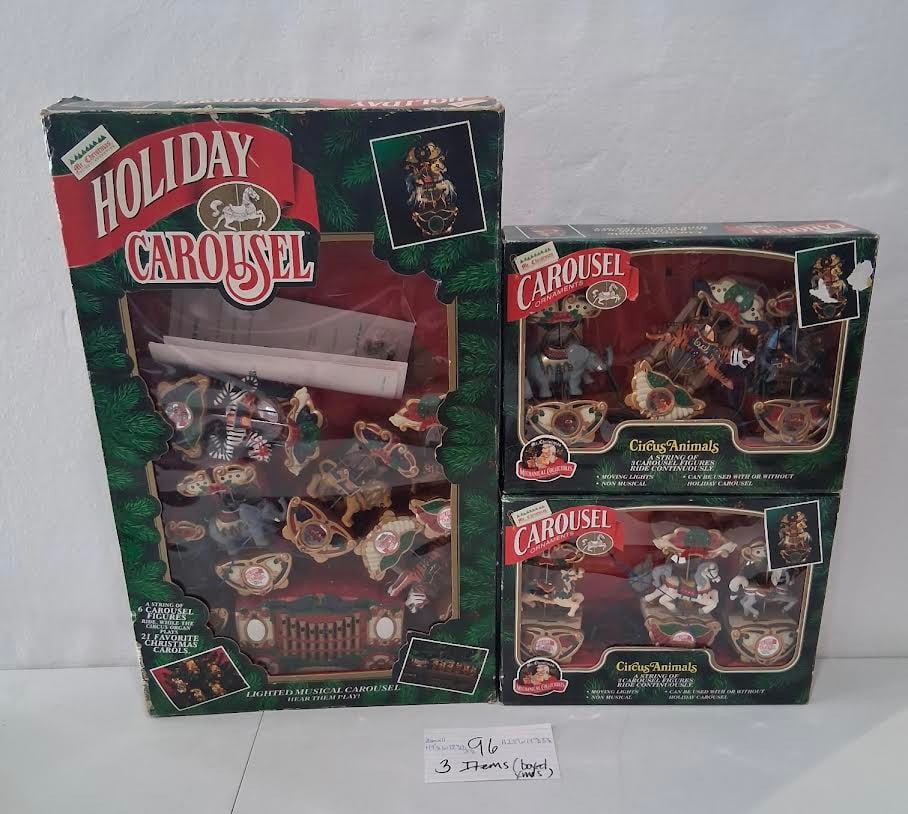 Holiday Carousel. 3 boxed sets - 3