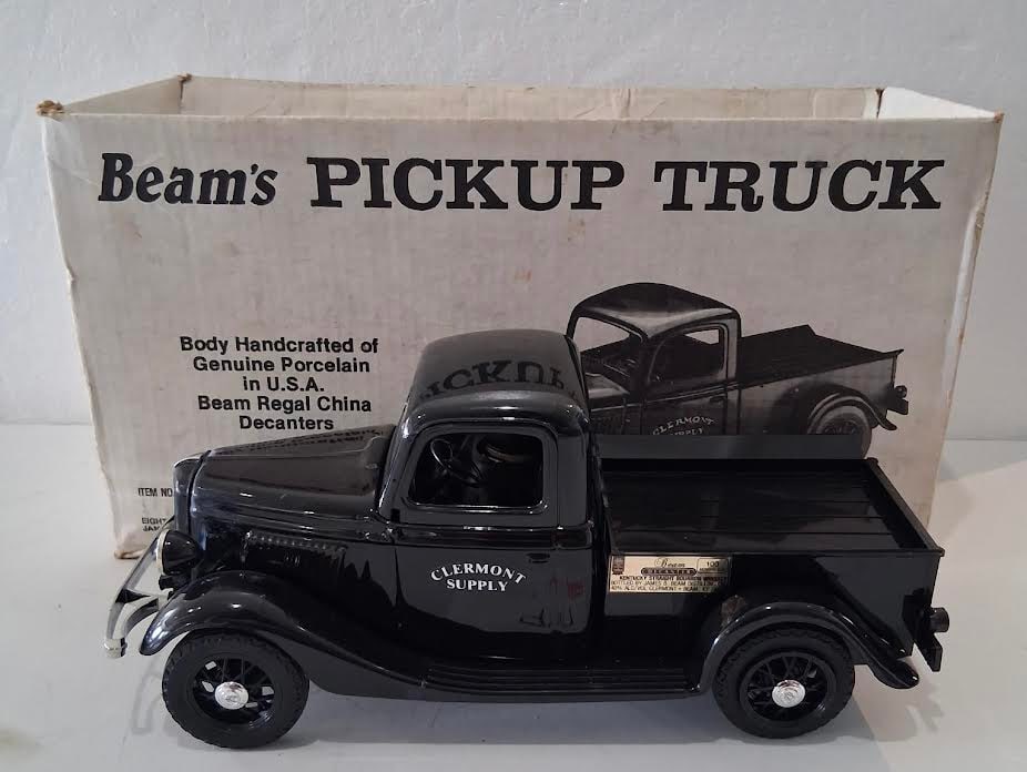Die Cast "Clermont Supply" Van,Jim Bean Decanter (1 of 3)