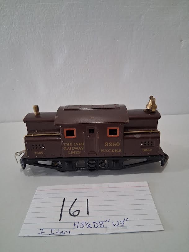 Ives Engine No. 3250 NYC & H.R.R. boxcab/electric locomotive (1 of 3)