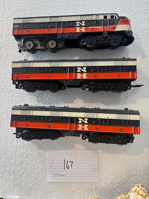 Vintage Marx O-Gauge New Haven 2002 E7 Diesel (1 of 2)