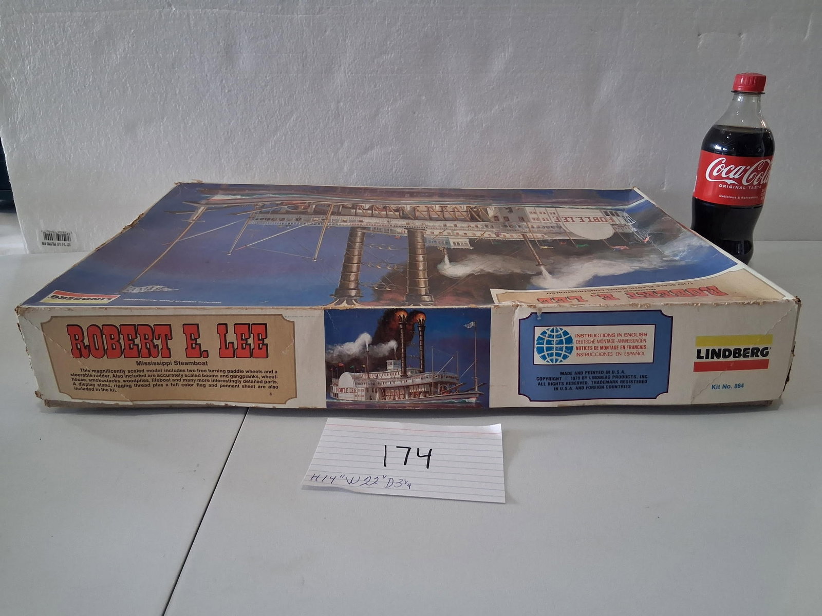 1/144 Scale Plastic Model Construction Kit Miss Steamboat (Robert E Lee) (1 of 1)