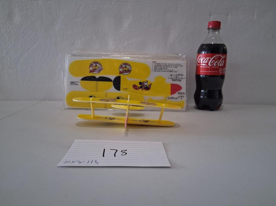 Group of 23 Foam Mickey Mouse Biplane Decorations: Group of 23 Foam Mickey Mouse Biplane Decorations-require assemble, party favor type ite,.