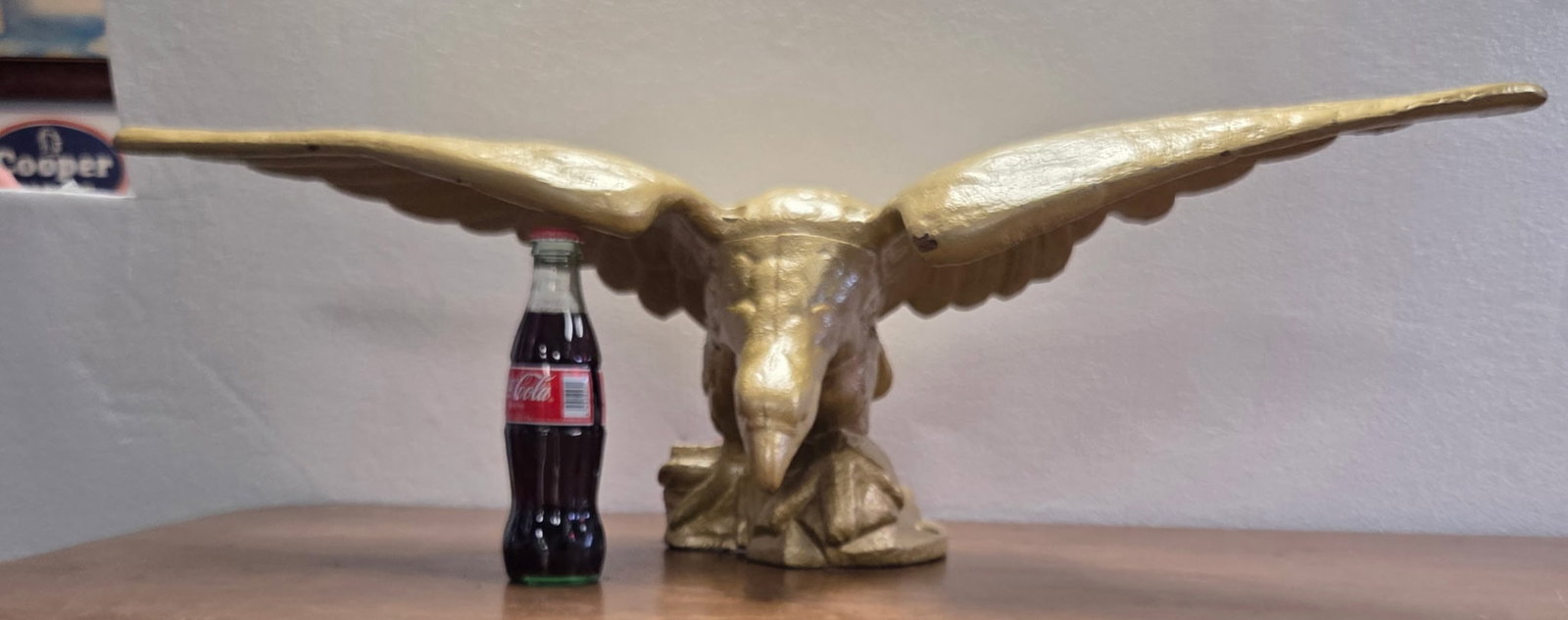 Vintage Cast Iron Eagle from Riverboat (1 of 4)
