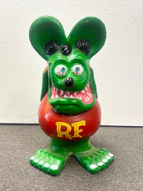 2ft Cast Aluminum 'Rat Fink' (1 of 5)