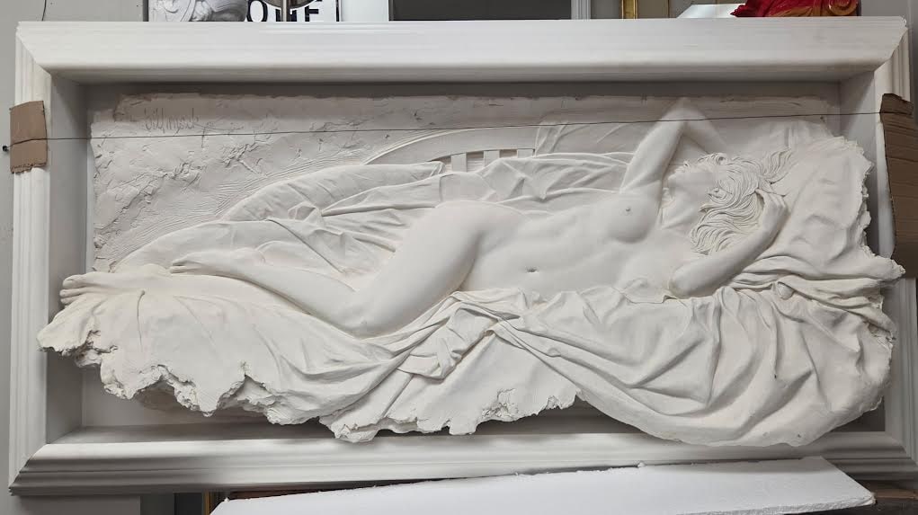 Bill Mack “Tranquility” Signed Relief Sculpture (1 of 4)