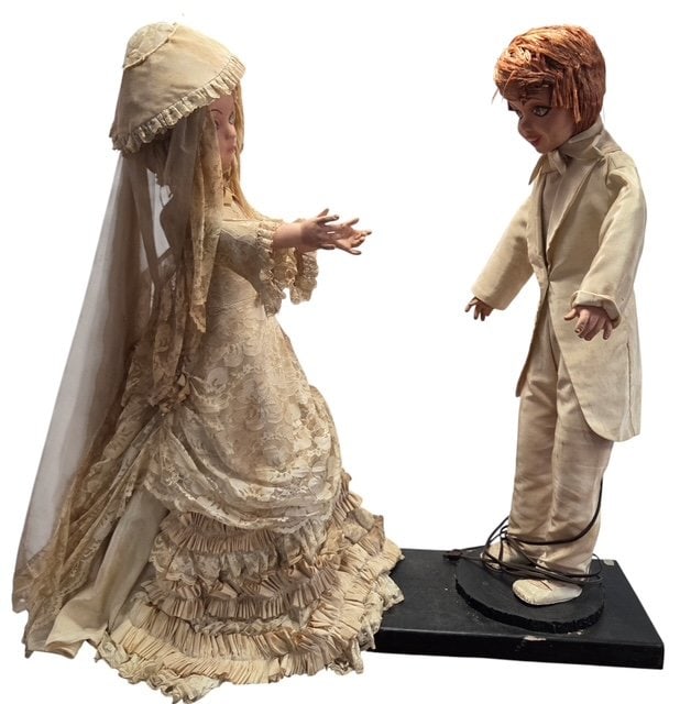Vintage Bridal Automaton Display Working (1 of 3)