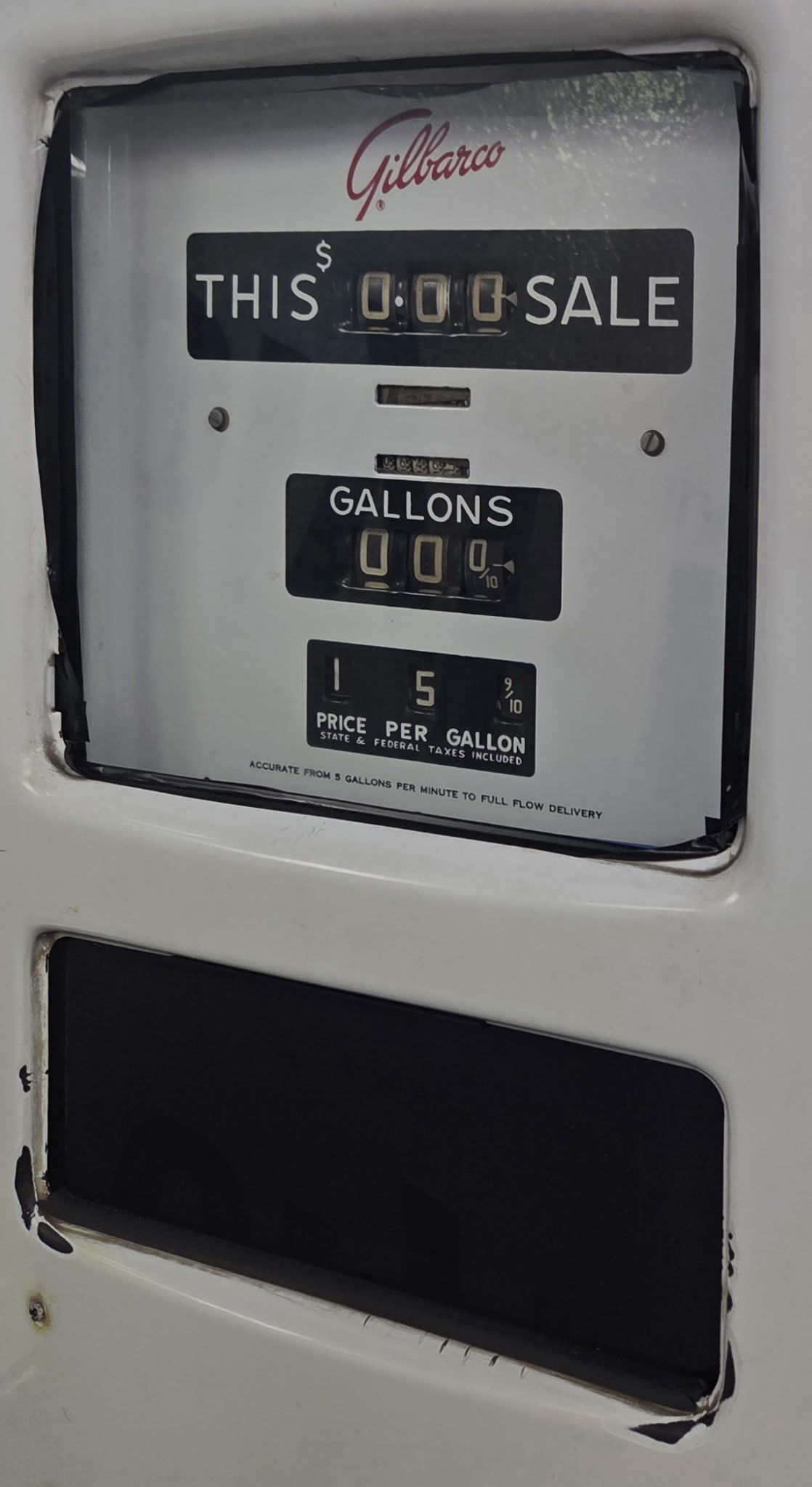 Vintage Double-Sided Texaco Gas Pump with Globe - 6