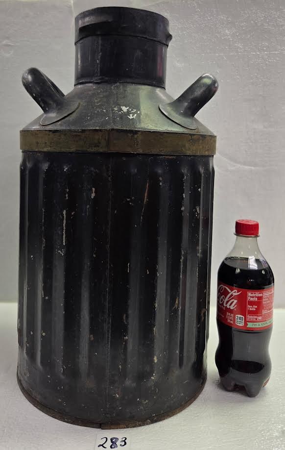 Vintage Geo. Detrick & Sons 5 Gallon Metal Liquid Can Industrial Container (1 of 3)
