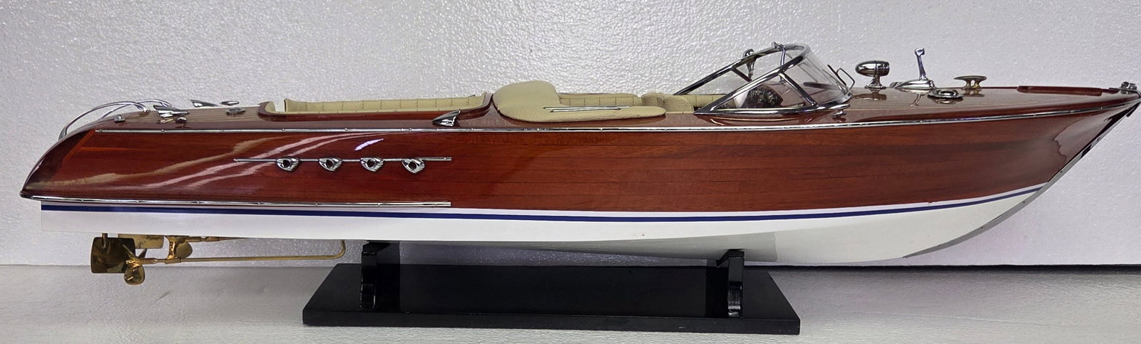 Model of a Riva Aquarama in Wood (1 of 4)